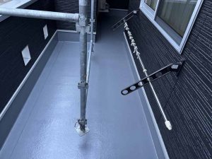 トップコート後